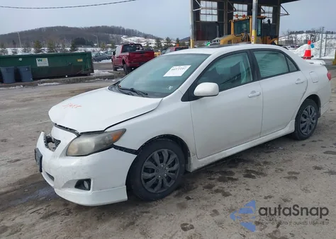 2009 Toyota Corolla S z USA, uszkodzony, nr VIN 2T1BU40E39C175720